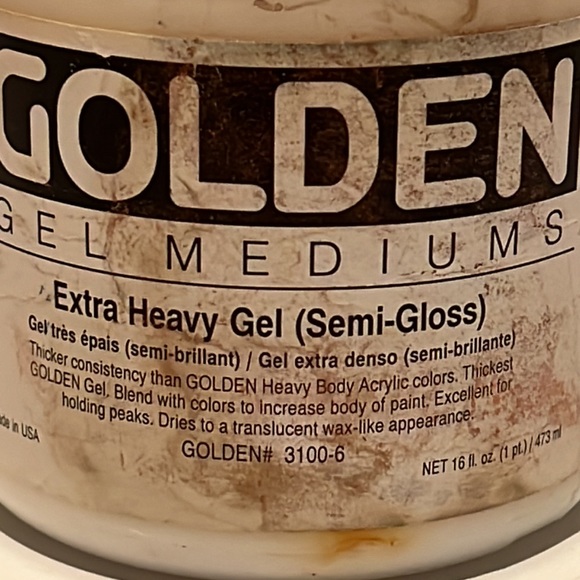 Golden extra heavy gel semi-gloss medium Artist - Picture 2 of 3